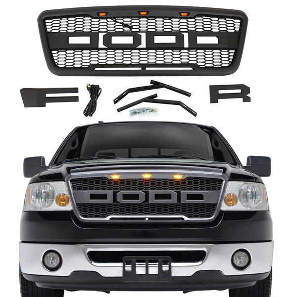 Front Grille For 2004 2005 2006 2007 2008 Ford F150 Front