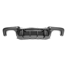 Load image into Gallery viewer, Rear Lip Compatibility with 2011-2016 BMW 5 Series F10 M5 M Sport Rear Diffuser Bumper Lip Quad Exhaust Matte Black