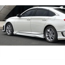 Load image into Gallery viewer, Compatibility with 2018-2020 Accord Side Skirts Exterior Door Panel Trim Body Kits ABS White