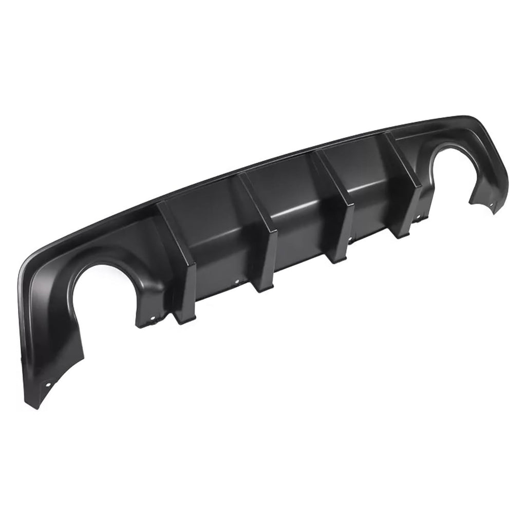 Rear Diffuser Lip Compatibility with 2020-2024 Charger Widebody SRT Hellcat Scat Pack Rear Bumper Chin Diffuser Kit Spoiler Splitter (Matte Black)
