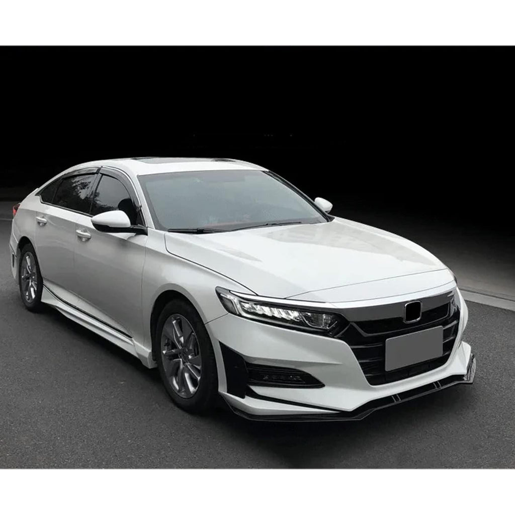 Compatibility with 2018-2020 Accord Side Skirts Exterior Door Panel Trim Body Kits ABS White