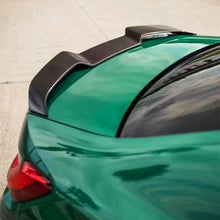 Load image into Gallery viewer, Rear Spoiler Compatibility with 2020-2023 4 Series G22 Coupe &amp; G82 M4 M440i 430i V Style Rear Highkick Trunk Wing Lid Spliter (Gloss Black)
