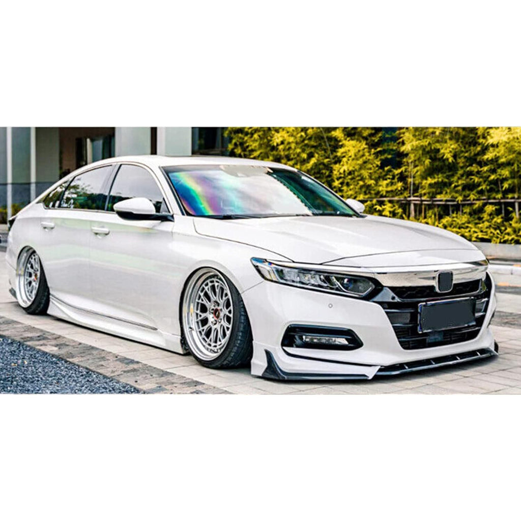 Compatibility with 2018-2020 Accord Side Skirts Exterior Door Panel Trim Body Kits ABS White