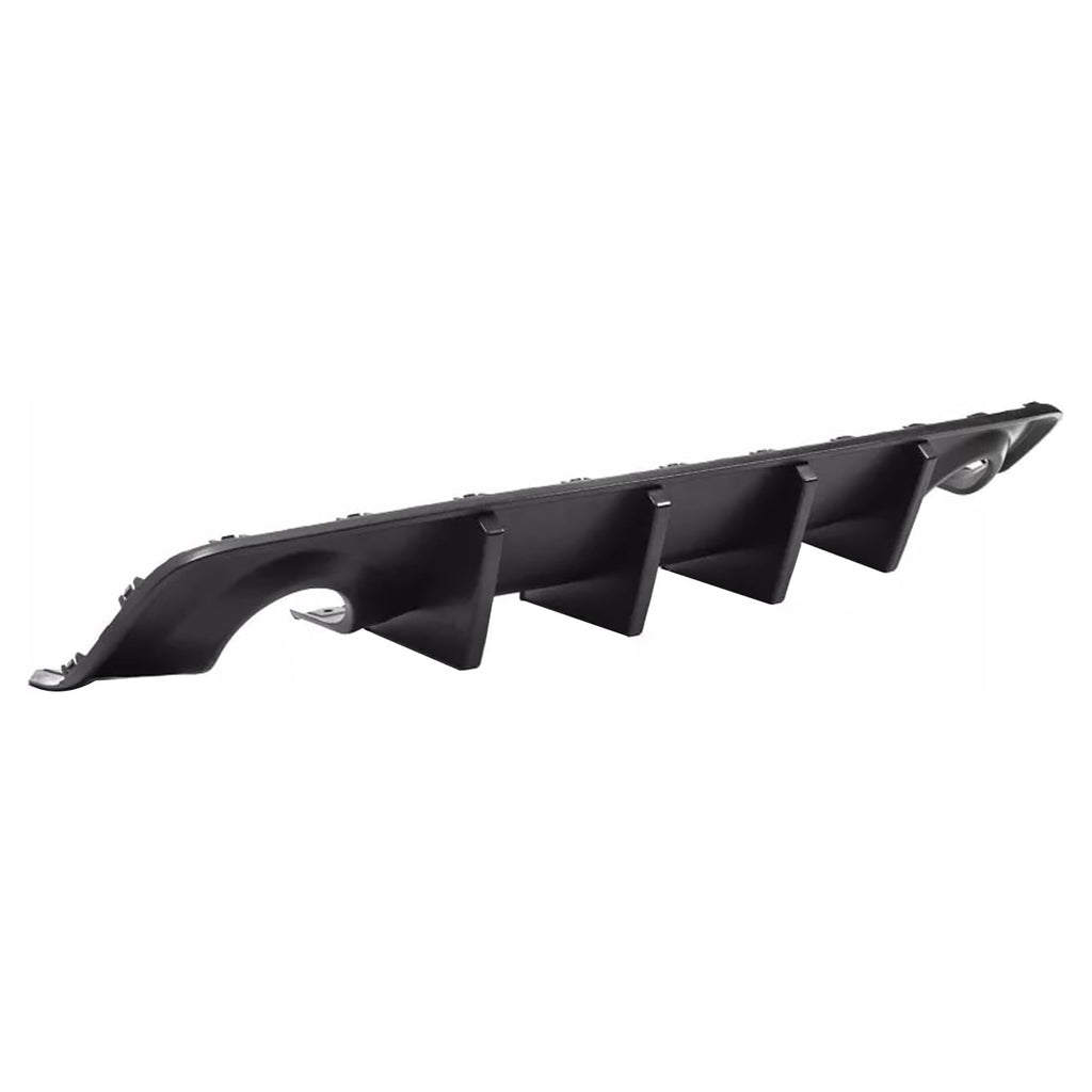 Rear Diffuser Lip Compatibility with 2020-2024 Charger Widebody SRT Hellcat Scat Pack Rear Bumper Chin Diffuser Kit Spoiler Splitter (Matte Black)