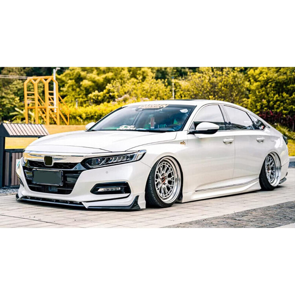 Compatibility with 2018-2020 Accord Side Skirts Exterior Door Panel Trim Body Kits ABS White