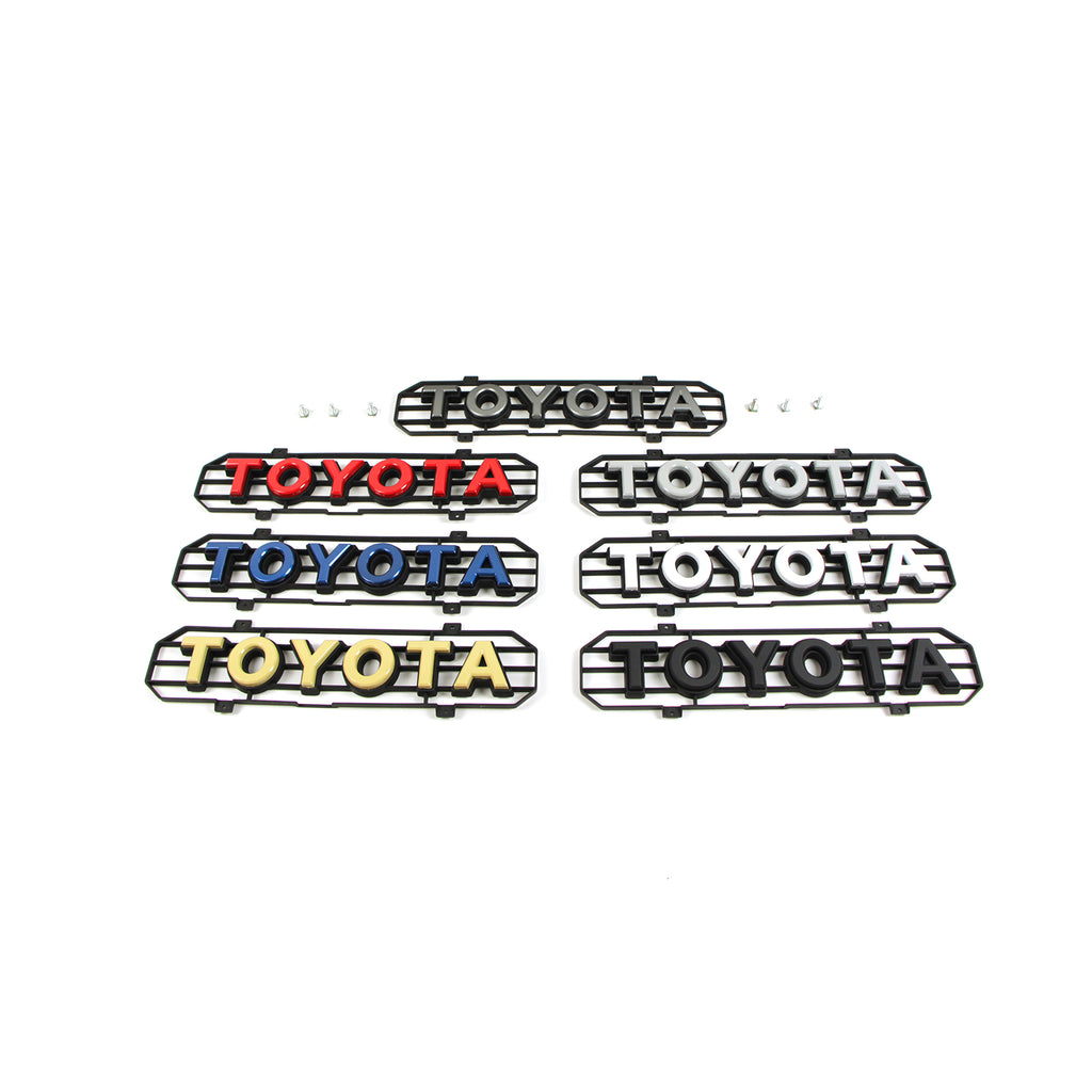 Toyota letters