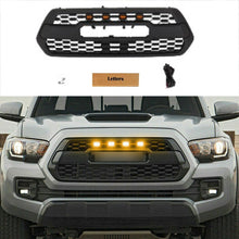 Load image into Gallery viewer, Front Grille For 2016-2021 Toyota Tacoma Bumper Grills Grill Cover W/4 Light Black