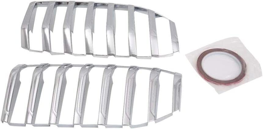 Grille Covers Fit For 2019 2020 BMW G20 3 Series ABS Chrome Front Grill Cover