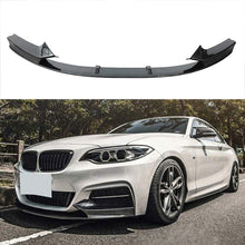 Load image into Gallery viewer, For 2014 2015 2016 2017 2018 2019 2020 BMW F22 2 Series M Sport Front Bumper Lip ABS Carbon Fiber
