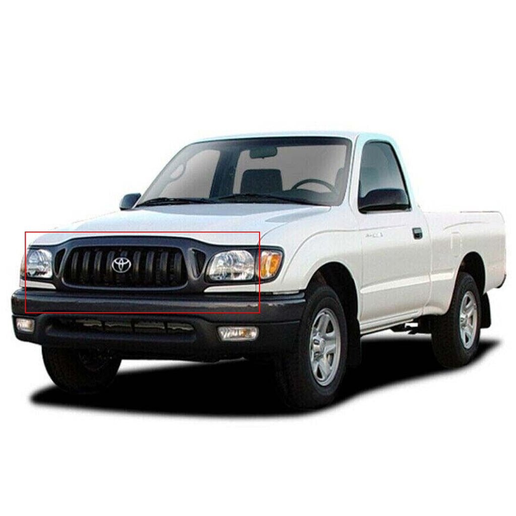 Front Grille For Toyota Tacoma 2001 2002 2003 2004 Front Center Mesh Bumper Grill Black