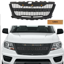 Load image into Gallery viewer, Front Grille for 2016 2017 2018 2019 Chevrolet Colorado Front Bumper Mesh Grill With 3 LED Lights Black
