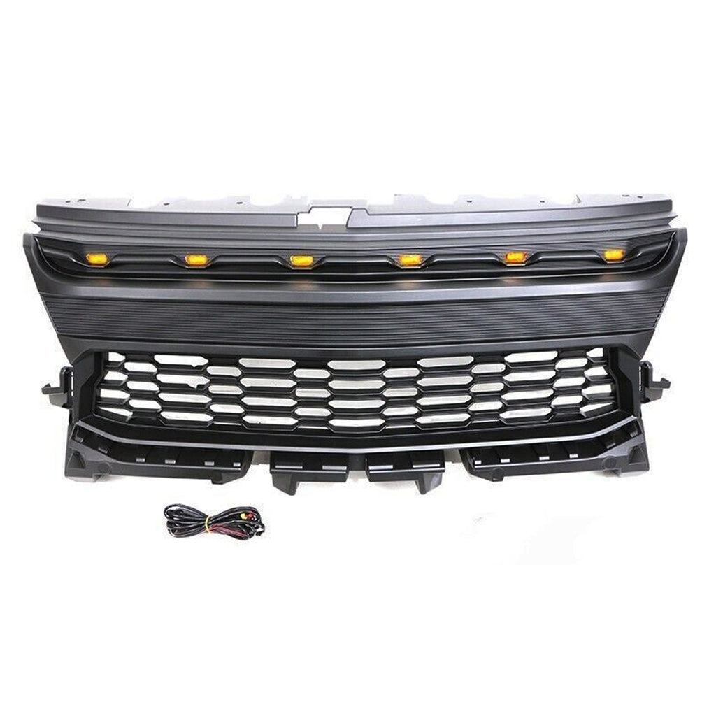 Front Grille For 2022 Chevrolet Colorado Bumper Grills Grill Cover Black