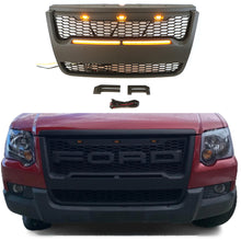 Load image into Gallery viewer, Front Grille For 2006 2007 2008 2009 2010 Ford Explorer Grill Bumper Grills Cover Grill W/ Letters&amp;LED Lights