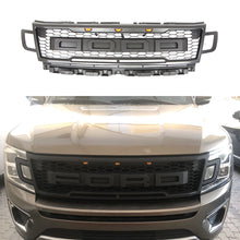 Load image into Gallery viewer, Front Grille For 2018 2019 2020 2021 Ford Expedition Mesh Grill Honeycomb Replacement Grilles W/Lights Black