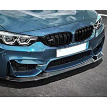 Load image into Gallery viewer, For 2014 2015 2016 2017 2018 2019 2020 BMW M3 F80 M4 F82 F83 CS Style Front Bumper Chin Lip Spoiler Splitter Carbon Fiber