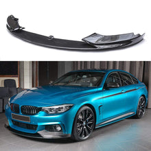 Load image into Gallery viewer, For 2014 2015 2016 2017 2018 2019 2020 BMW F32 F33 F36 4 Series M Sport Front Bumper Chin Lip Splitter Spoiler Carbon Fiber