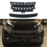 Front Grille For 2016-2018 Chevrolet Colorado S10 Bumper Grills Grill Cover W/0 Light Black