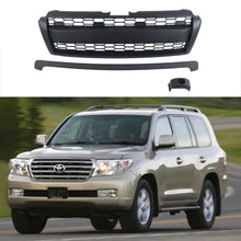Load image into Gallery viewer, Front Grille For 2010-2013 Toyota Land Crusier Prado Bumper Grills Grill Cover W/0 Light Black