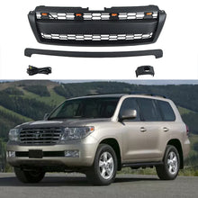 Load image into Gallery viewer, Front Grille For 2010-2013 Toyota Land Crusier Prado Bumper Grills Grill Cover W/4 Light Black