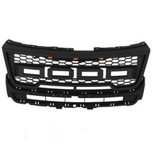 Load image into Gallery viewer, Front Grille For 2016 2017 2018 Ford Explorer Mesh Bumper Grilles Grills Cover W/3 lights Black