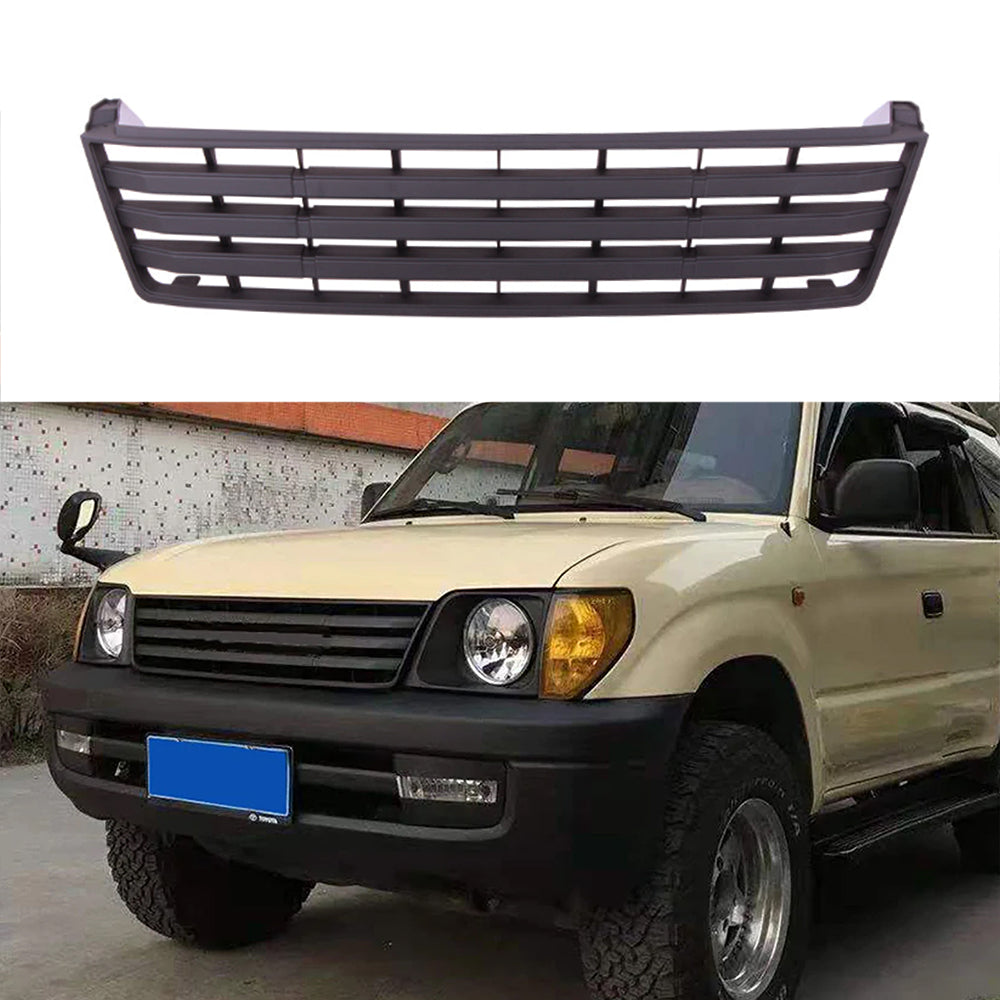 Front Grille For 1996-2002 Toyota Land Crusier LC95 Bumper Grills Grill Cover Black