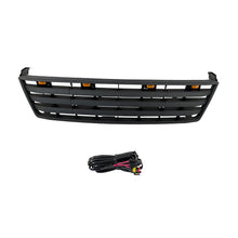 Load image into Gallery viewer, Front Grille For 1996-2002 Toyota Land Crusier LC95 Bumper Grills Grill Cover W/4 LED Light Black