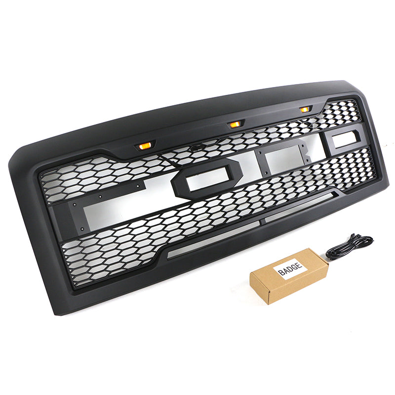 Front Grille for 2008 2009 2010 2011 2012 2013 E150 E250 E350 Bumper Grill Black