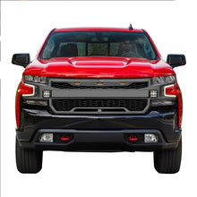 Load image into Gallery viewer, Front Grille For 2019 Chevrolet Silverado 1500 Bumper Grills Grill Cover W/3 LED Lights Black