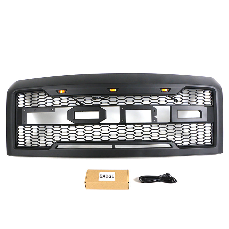 Front Grille for 2008 2009 2010 2011 2012 2013 E150 E250 E350 Bumper Grill Black