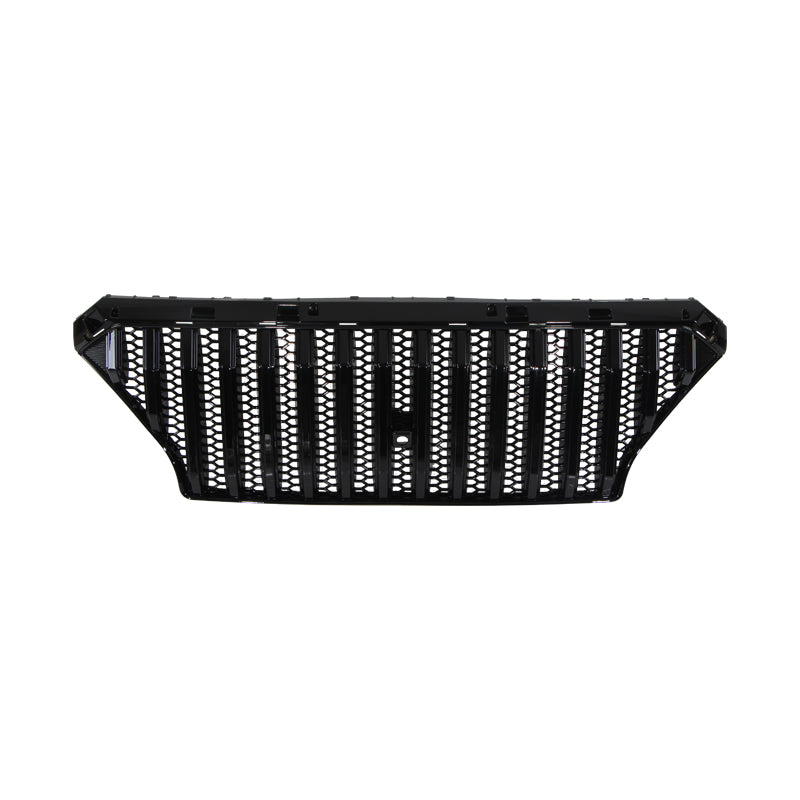 Front Grille For 2019-2020 Hyundai Santa Fe Bumper Grills Grill Cover W/0 Light Gloss Black