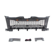 Load image into Gallery viewer, Front Grille For 2007-2010 Ford Edge Raptor Style Grill Grills Cover W/3 LED Light Black
