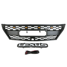 Load image into Gallery viewer, Front Grille For 2008 2009 2010 2011 2012 Lexus LX570 Front Center Mesh Grill Cover With 4 LED Lights Black